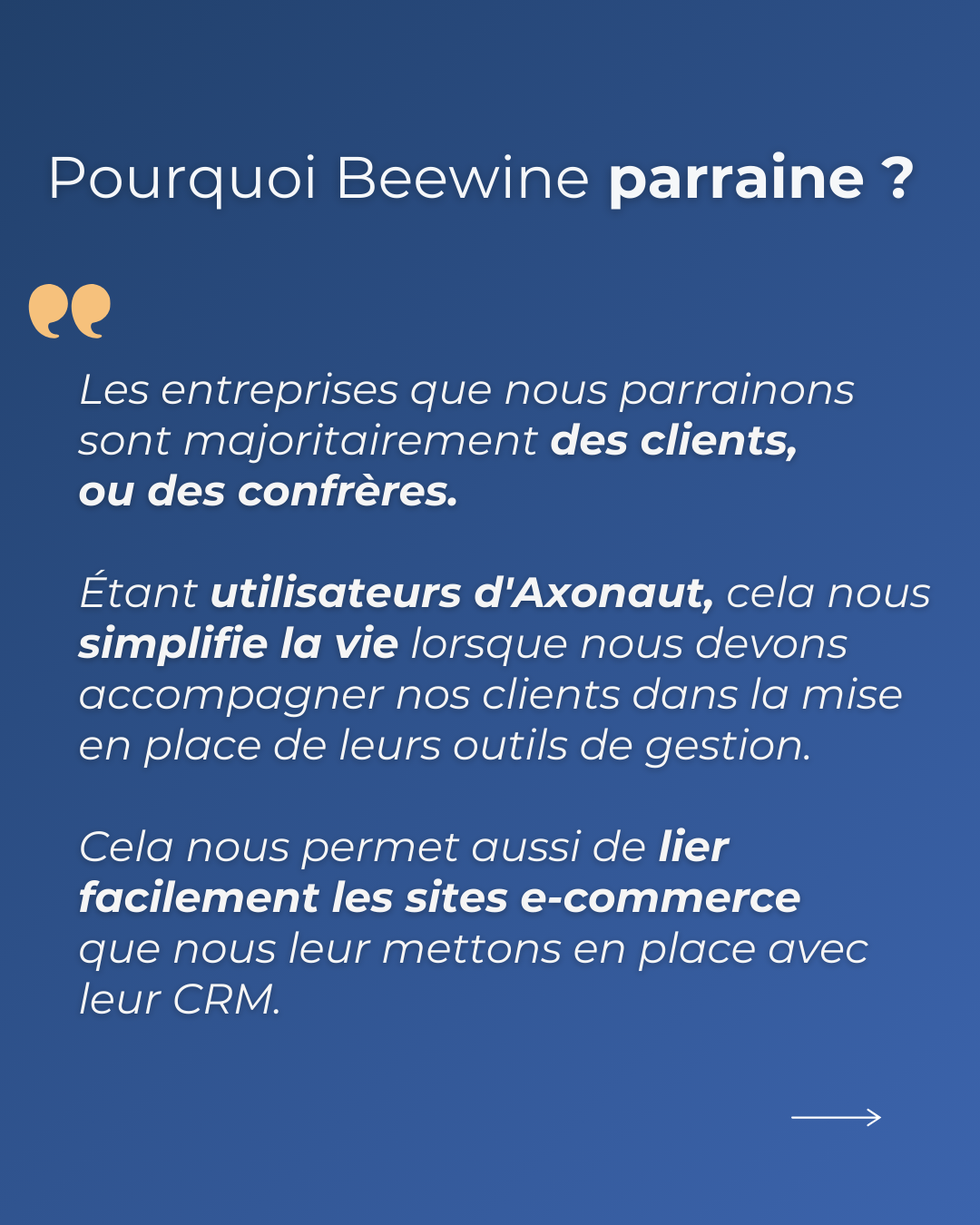 Présentation du système de parrainage Axonaut, page 3 sur 6